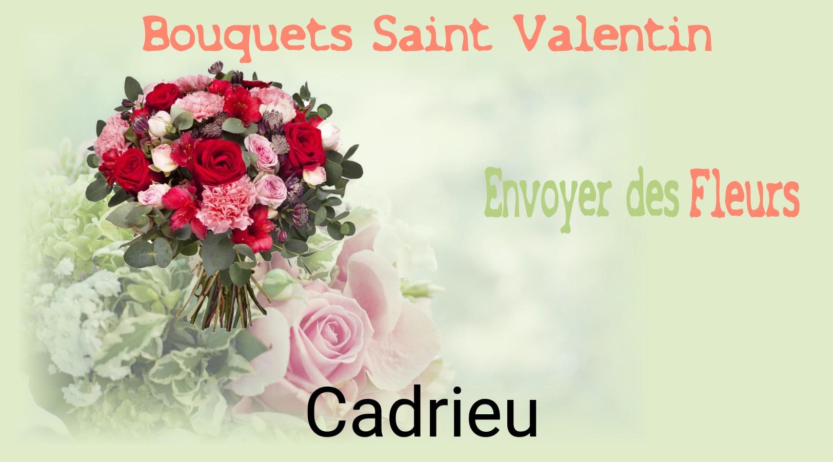 Roses de Saint-Valentin livrées à Cadrieu